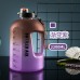 Botella de agua para hacer ejercicio de gran capacidad (2200ml) con colores degradados AX-416