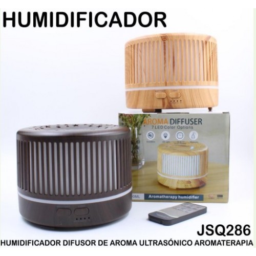 Humidificador de 500ml con lámpara para noche,con control JSQ286