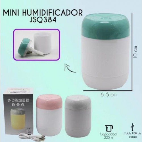Mini humidificador de diferentes colores JSQ384