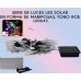 SERIE DE LUCES SOLAR EN FORMA DE MARIPOSA 50 FOCOS,DE 9.5 METROS,DE LUZ RGB LED643