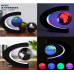 Globo giratorio de levitación magnética de colores LED recargable por USB 20*20*6cm LU8184