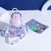 Taza de agua de oso astronauta con pegatinas de dibujos animados de 800ml LU8524