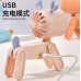 Ventilador de mano en forma de reno con 3 velocidades y carga USB (13*11*7CM) LU8704