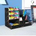 Caja de almacenamiento/organizador de suministros escolares multifuncional de estilo caliente Ins LU913