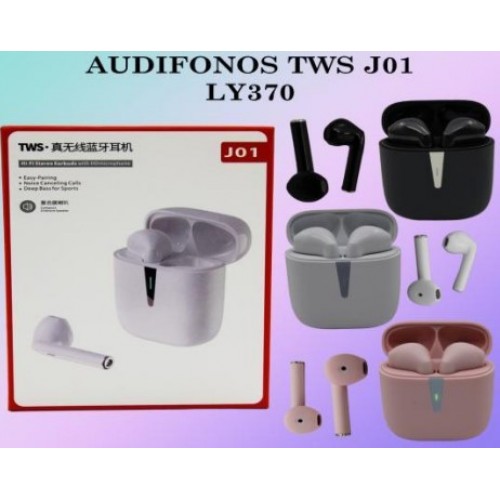 Audífonos inalámbricos bluetooth 5.1,J01  LY370
