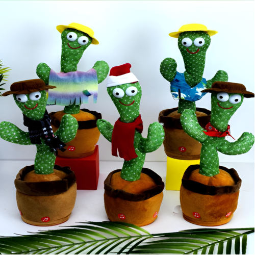 Juguete en forma de cactus, varios modelos (recargable) TOY459