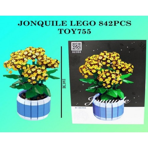 Lego creator,flor de Jonquile de 842pzs TOY755