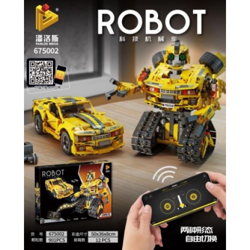 Lego robot transformable a coche con 901pzs TOY844