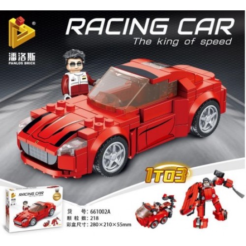 Lego carro de carreras 3 en 1 con 218pzs TOY848