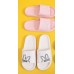 Sandalias Cómodas Y Antideslizantes,CON 3 TALLA SURTIDO,N:36/37 38/39 40/41,en color blanco y rosa TX89