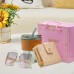 Set de regalo (cartera, lentes y mini vaso) de 3 colores para mujer 131