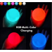 Luces de esfera de colores RGB
