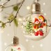 Bolas de adornos navideños con luces Led 43024