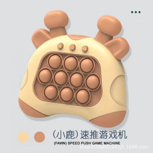 Consola de juegos whack-a-mole con diseño de cuernos de jirafa 5955