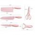 Set de cuchillos de 5 pcs en rosa 61297
