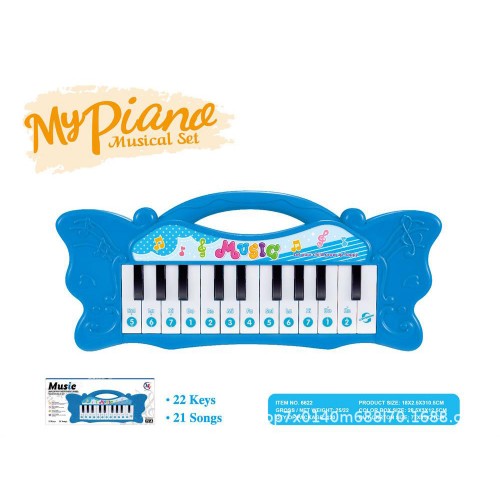Juguete mini piano musical *28 *11,8 *3 cm* 6622A