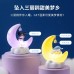 Lámparas de luz nocturna de dibujos animados en forma de media luna y estrella (hello kitty,melody,kuromi,cinnamon dog) 6714F