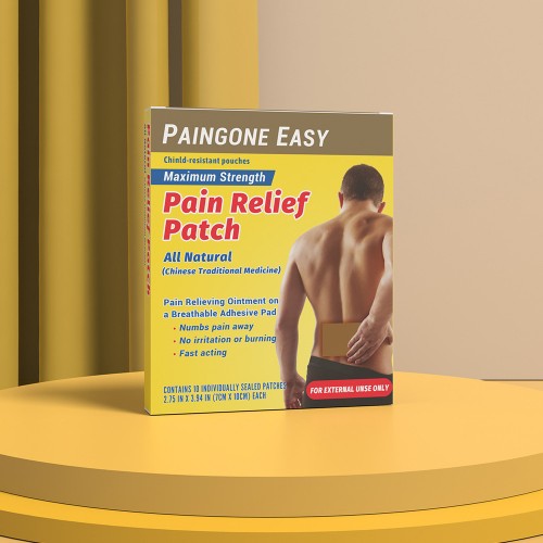 Parche de alivio del dolor muscular de espalda