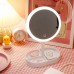 Espejo de maquillaje de belleza LED (con luz LED+caja de almacenamiento) 2EN1 80837