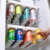 Estante de almacenamiento para colocar latas en el refrigerador 80918