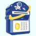 Alcancía cajero automático de Austronauta con huella digital ATM68