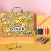 Kit G.Duck Juego de dibujo y pinturas Para Niños De 67 Piezas B141