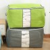 Bolsa de almacenamiento de colcha, bolsa no tejida de gran capacidad, bolsa de organización, bolsa de almacenamiento de ropa BH-21177