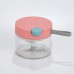 Triturador de ajos multifuncional con mecanismo de polea de 180ml en azul y rosa BH-21161