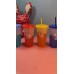 Vasos de unicornio paquete de 5 vasos mágicos cambian color con tapa + popote *18*10*8cm* BZ508