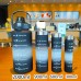 Cuarteto de botellas de agua motivacionales Juego 4PZS, 2000ml+900ML+600ML+300ML,con pegatinas BZ6203