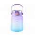 Botella de agua capacidad 1100ml con pegatinas BZ682