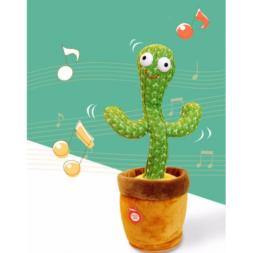 Cactus bailando, baila, aprende, canta y habla