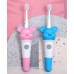 Cepillo de dientes eléctrico para niños figura de ratón pelo suave cabezal de cepillo