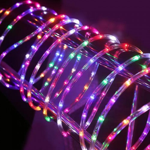 Luz de manguera guirnalda impermeable al aire libre, luces LED decoradas para fiestas y navidad MULTICOLOR 5M DP-1096