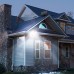 Lámpara para exteriores de pared recargable,solar ajustable 220mAh/48W DT214