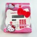 Calculadora solar de Hello Kitty F-JSQJL