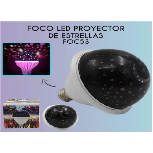 Foco Led Proyector de Estrellas  FOC53