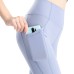  Pantalones De Yoga De Cintura Alta Tipo Push Up, COLOR NEGRO/AZUL TAMAÑO: M/L/XL FZ147