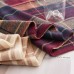 Bufanda de cuadros multicolor unisex para Otoño/invierno Precio por 8pzs con 4 colores surtidos