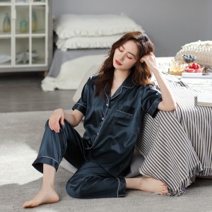 Conjunto de pijamas de seda para mujer tamaño: M/L/XL/2XL FZ506