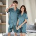  Conjunto de  pijamas de seda para mujer M/L/XL/2XL FZ518