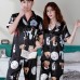 Conjunto de pijama estilo de seda para mujer M/L/XL/2XL FZ526