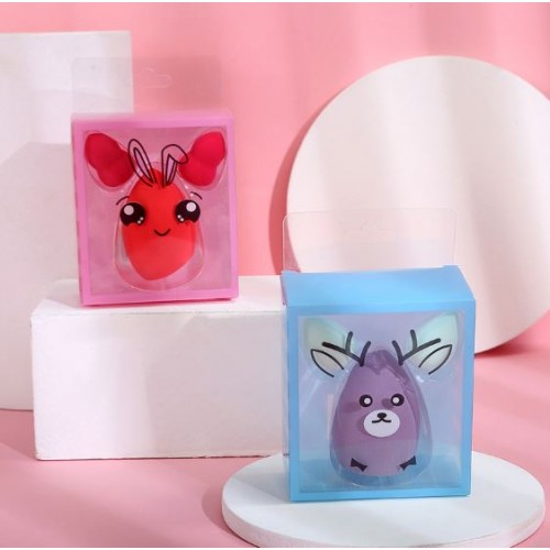 Esponjas para maquillaje en forma de dibujo animados HC-12