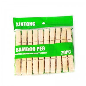 Pinza para ropa bambú HC0246