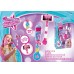 Micrófono para niñas con soporte selfie stick y micrófono de juguete para entretenimiento con luz HD-7760