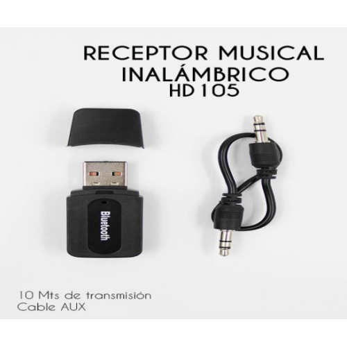 Receptor musical inalámbrico HD105