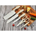 Set de cuchillos y utensilios de Cocina con Base