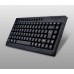 Mini teclado negro universal con cable TJ1000