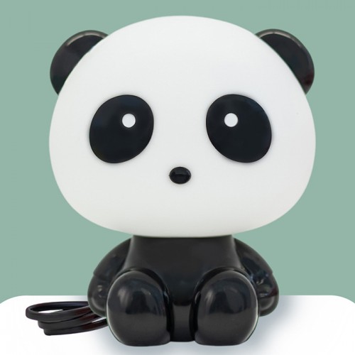 Lámpara de escritorio en forma de panda