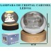 Bola lámpara de cristal en 3D de noria y carrusel,Diámetro de bola:6CM,carga USB LED731